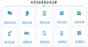 北京企业代理注册服务指南 从营业执照到工商注册